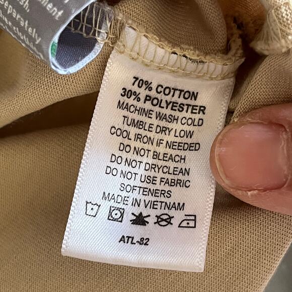 Insect Shield Men's UPF 30+ Dri-Balance Long Sleeve Pocket T-Shirt XXL Beige - Picture 6 of 9